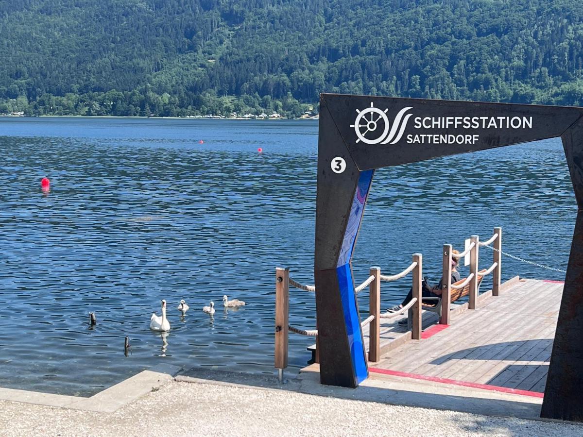 Ferienwohnung Mit Seeblick - Ossiacher See Gerlitzen Sattendorf Εξωτερικό φωτογραφία
