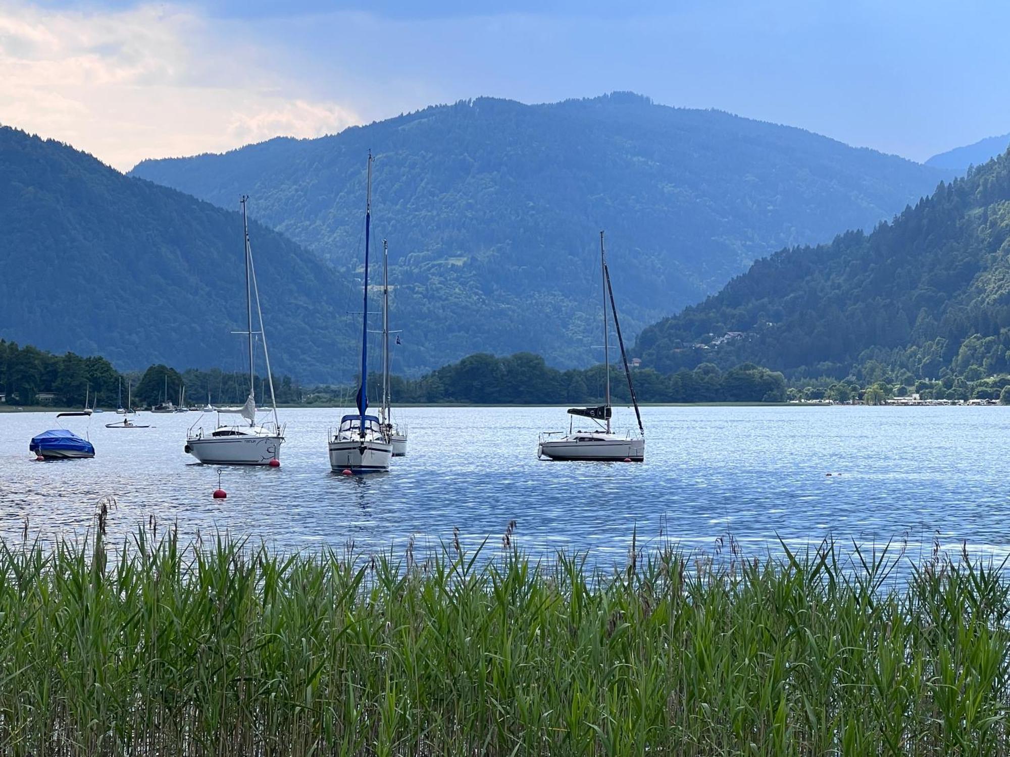 Ferienwohnung Mit Seeblick - Ossiacher See Gerlitzen Sattendorf Εξωτερικό φωτογραφία