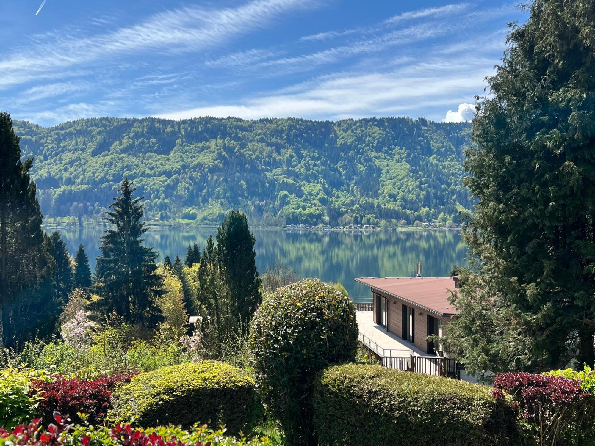 Ferienwohnung Mit Seeblick - Ossiacher See Gerlitzen Sattendorf Εξωτερικό φωτογραφία